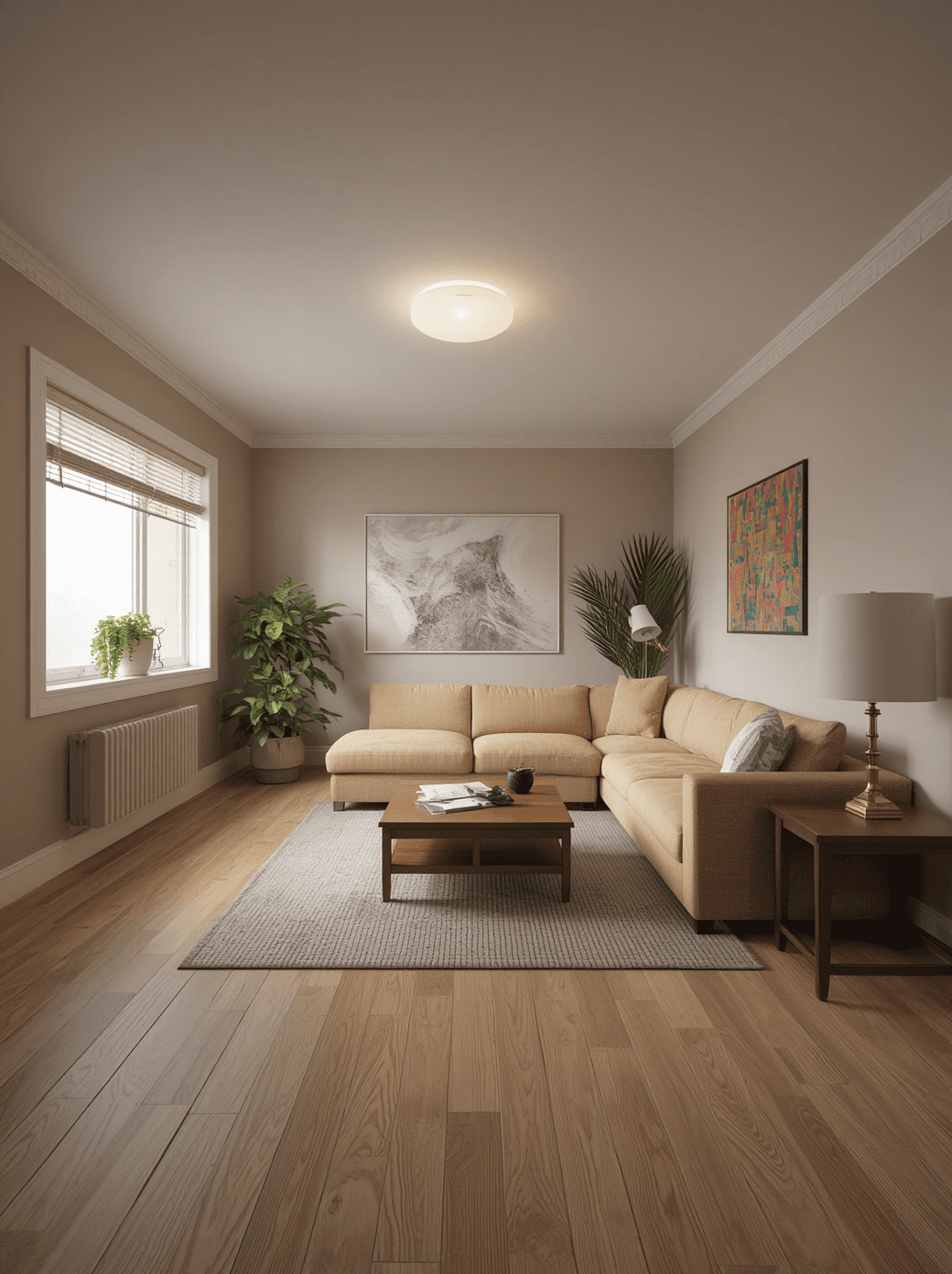 Living Room Before