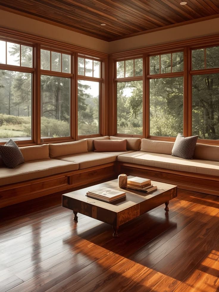 Warm Wooden Sunroom Ideas to Create a Cozy Year-Round Retreat